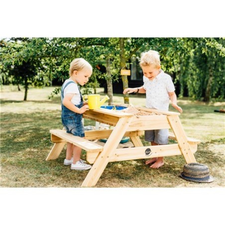 Mesa de Picnic y Arenero de Madera infantil | Pedalinoshop Mesa de Picnic y Arenero de Madera infantil | Pedalinoshop