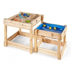 Mesa nido de madera multiusos arena y agua