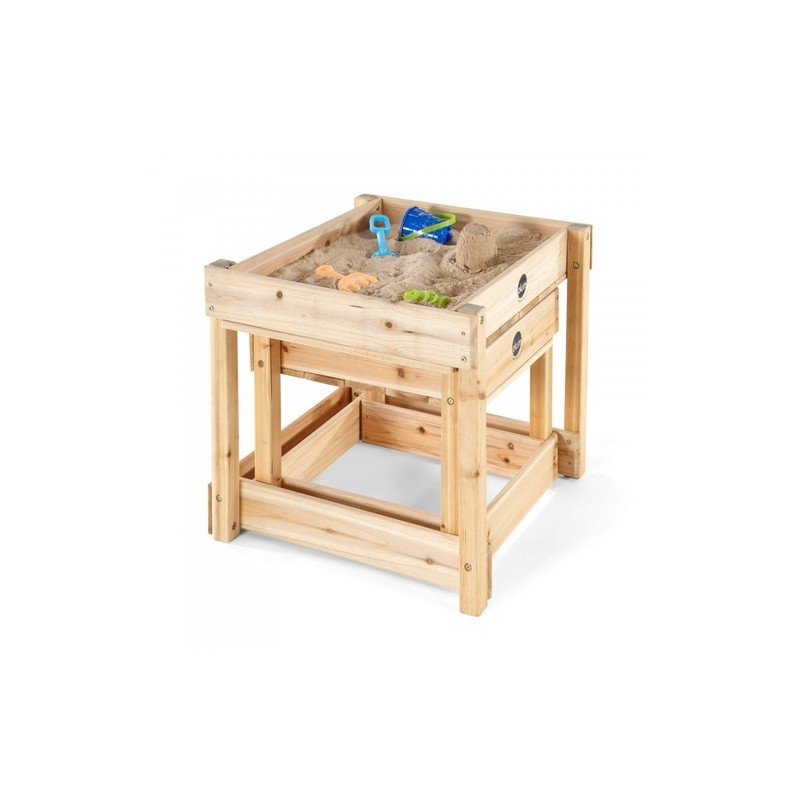 Mesa nido de madera multiusos arena y agua