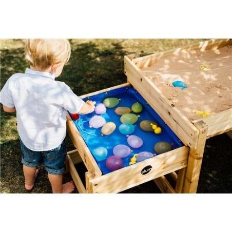 Mesa nido de madera multiusos arena y agua Mesa nido de madera multiusos arena y agua