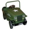 Coche de Pedales Jeep Verde – Vehículo Infantil Retro