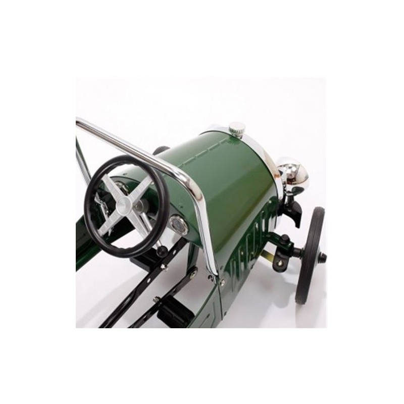 Coche de Pedales Clásico Verde – Vehículo Infantil Retro