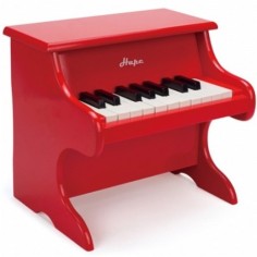 Piano de Madera Rojo para Niños | Juguete Musical Hape