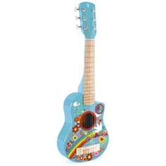 Guitarra de Madera Hippie para Niños | Hape Pedalinosho
