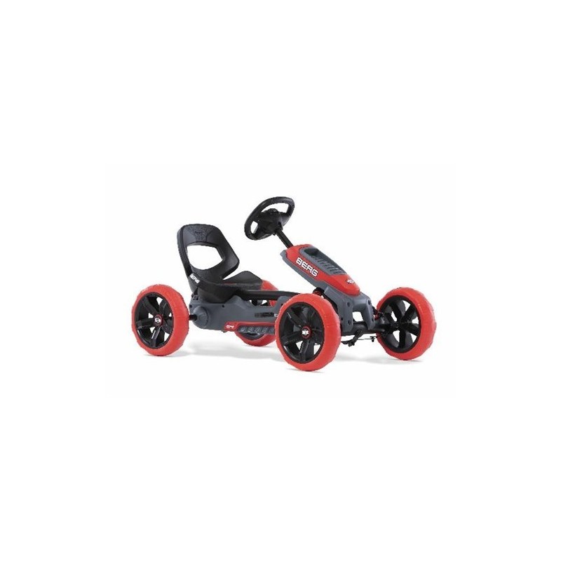 BERG Reppy Rebel | Kart de Pedales Deportivo con volante con sonido