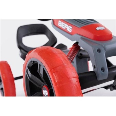 BERG Reppy Rebel | Kart de Pedales Deportivo con volante con sonido