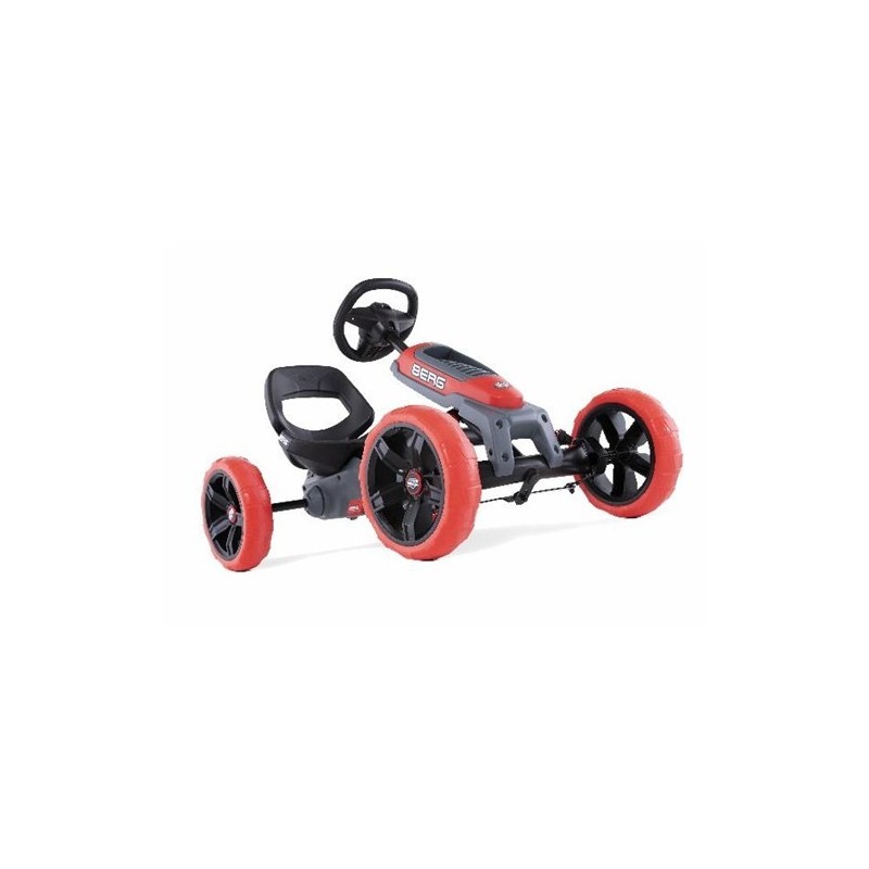 BERG Reppy Rebel | Kart de Pedales Deportivo con volante con sonido