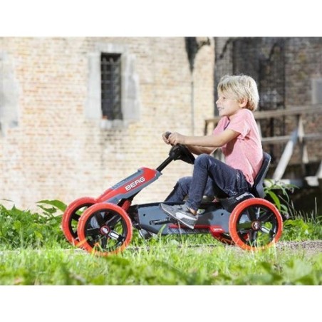 BERG Reppy Rebel | Kart de Pedales Deportivo con volante con sonido
