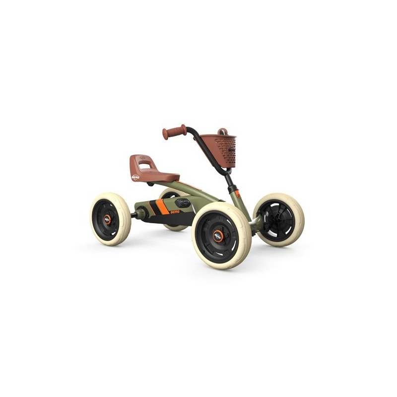 Kart a pedales Buzzy Retro Green – Kids 2-5 años | PedalinoShop