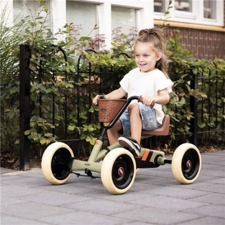 Kart a pedales Buzzy Retro Green – Verde. Edad 2-5 años | PedalinoShop
