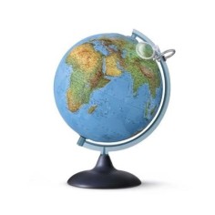 Globo terráqueo Uranio 30 cm con relieve iluminado | PedalinoShop
