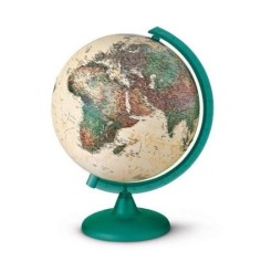 Globo terráqueo Camaleón 25 cm iluminado – Diseño moderno y educativo