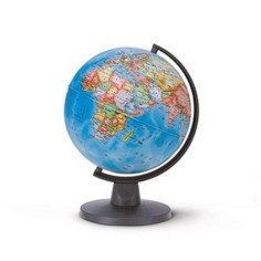 Globo Mini Blue 16 cm – Globo terráqueo giratorio para niños