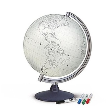 Globo terráqueo Mudo 30 cm – Pizarra esférica educativa |PedalinoShop Globo terráqueo Mudo 30 cm – Pizarra esférica educativa |PedalinoShop