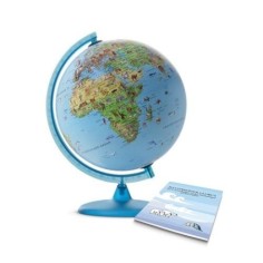 Globo terráqueo Safari 30 cm – Iluminado con animales + libro educativo