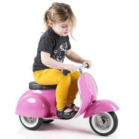 Moto Correpasillos Clásica Rosa | Correpasillos para Bebé Moto Correpasillos Clásica Rosa | Correpasillos para Bebé