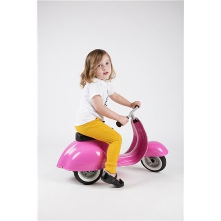 Moto Correpasillos Clásica Rosa | Correpasillos para Bebé Moto Correpasillos Clásica Rosa | Correpasillos para Bebé