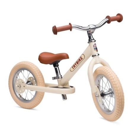 Bicicleta de equilibrio Vintage crema