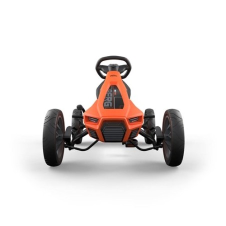 BERG Rally NRG Orange - Kart de Pedales para Niños 4-12 años