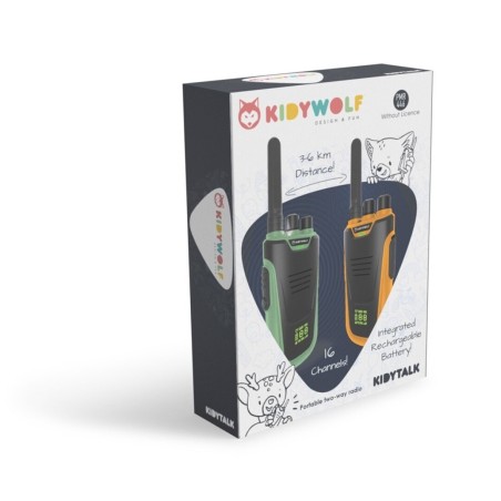 Walkie Talkies para Niños KidyTalk | Juguete de Comunicación - Pedalinoshop Walkie Talkies para Niños KidyTalk | Juguete de Comunicación - Pedalinoshop