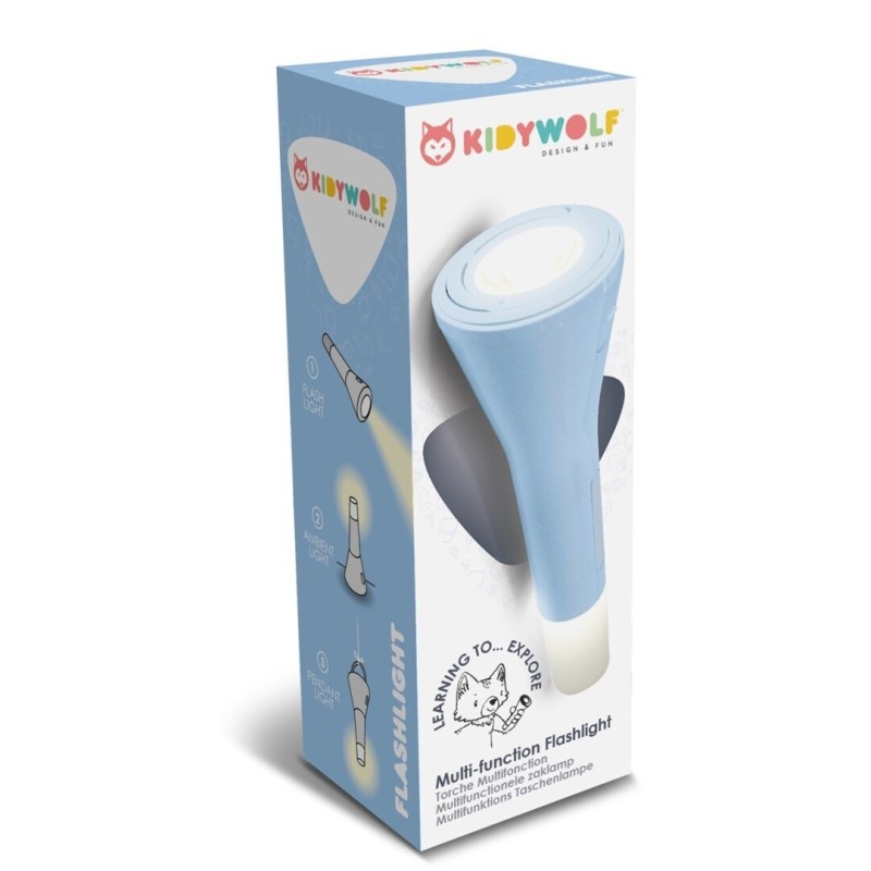 Linterna infantil Flashlight - Kidywolf Linterna recargable para niños
