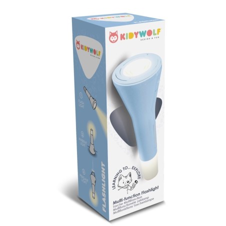 Linterna quitamiedos Flashlight - Kidywolf | Lámpara recargable infantil Linterna quitamiedos Flashlight - Kidywolf | Lámpara recargable infantil