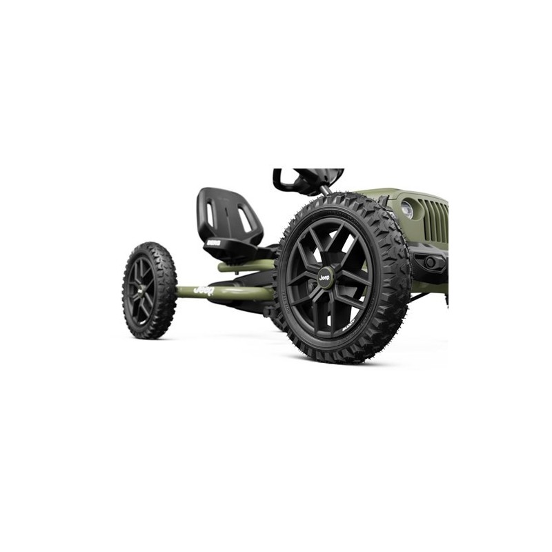 Kart BERG Buddy Jeep® Wrangler – Pedales 3‑8 años | PedalinoShop