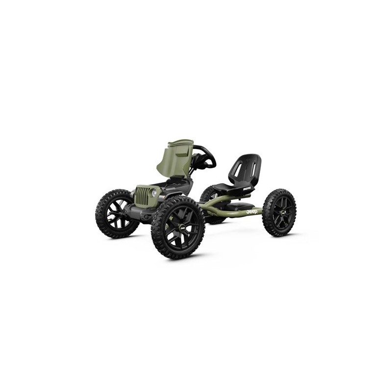 Kart BERG Buddy Jeep® Wrangler – Pedales 3‑8 años | PedalinoShop