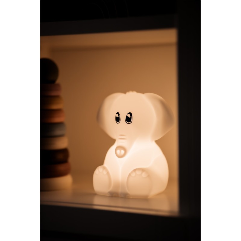 Lámpara Quitamiedos ELEFANTE KIDYNIGHT | Luz Nocturna para Niños