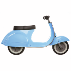 Moto Correpasillos Clásica Azul | Correpasillos para Bebé
