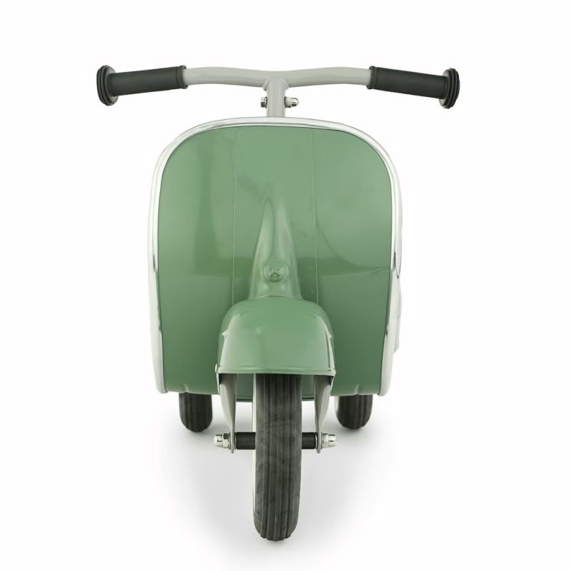 Moto Correpasillos Clásica Verde | Correpasillos para Bebé