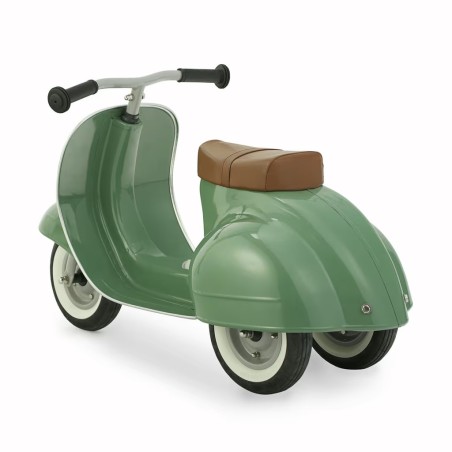 Moto Correpasillos Clásica Verde | Correpasillos para Bebé Moto Correpasillos Clásica Verde | Correpasillos para Bebé