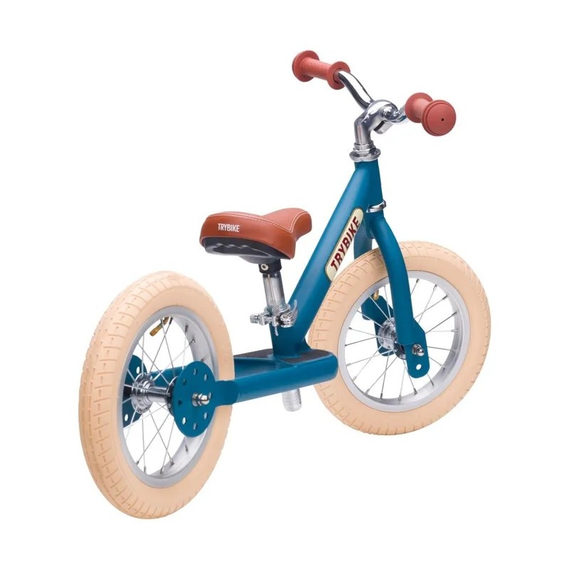 Bicicleta de equilibrio Vintage azul