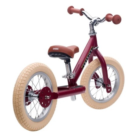 Bicicleta de equilibrio Vintage roja