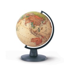 Globo Mini Antique 16 cm – Globo terráqueo giratorio vintage