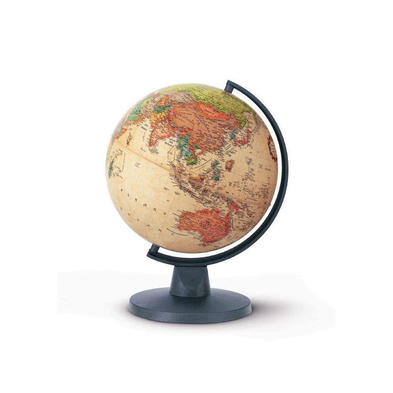 Globo Mini Antique 16 cm – Globo terráqueo giratorio vintage