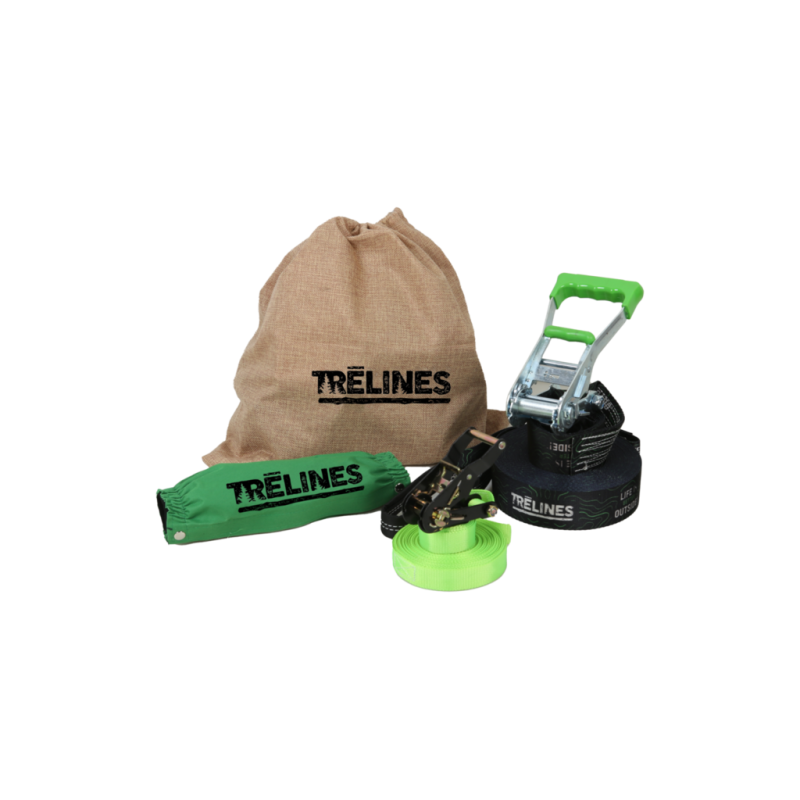 Cinta slackline clásica 15 m – equilibrio, diversión y deporte al aire libre