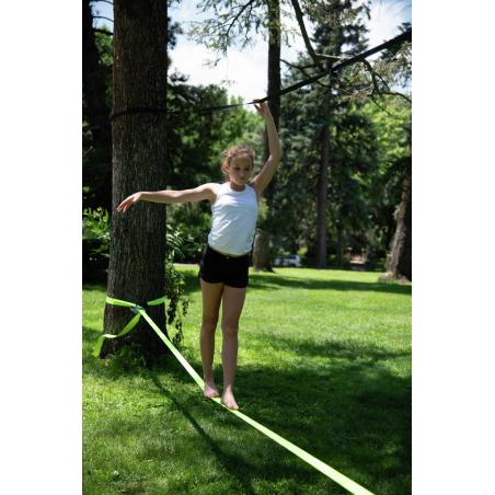 Cinta slackline clásica 15 m – equilibrio, diversión y deporte al aire libre