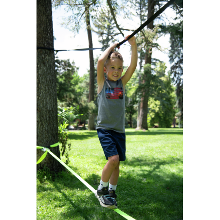 Cinta slackline clásica 15 m – equilibrio, diversión y deporte al aire libre