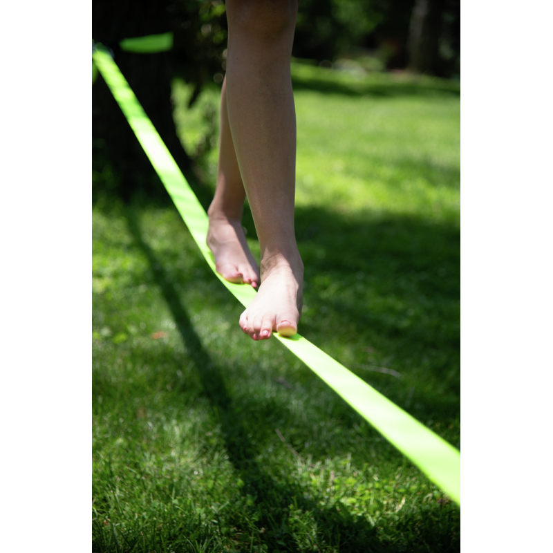 Cinta slackline clásica 15 m – equilibrio, diversión y deporte al aire libre
