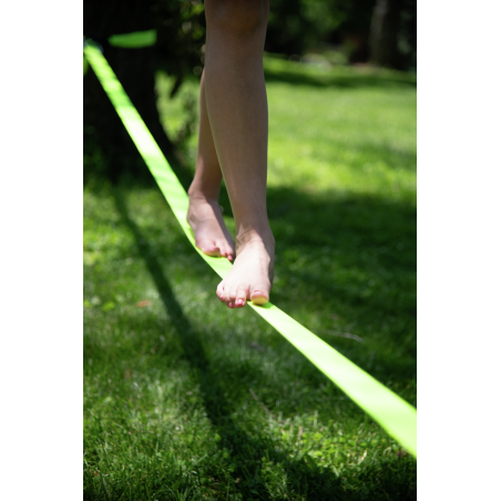 Cinta slackline clásica 15 m – equilibrio, diversión y deporte al aire libre