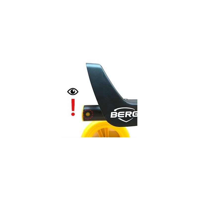 Bandera de Seguridad para kart BERG Buzzy / Reppy – Visibilidad extra