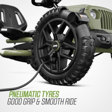 Kart BERG Buddy Jeep® Wrangler – Pedales 3‑8 años | PedalinoShop Kart BERG Buddy Jeep® Wrangler – Pedales 3‑8 años | PedalinoShop