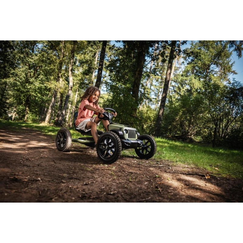 Kart BERG Buddy Jeep® Wrangler – Pedales 3‑8 años | PedalinoShop