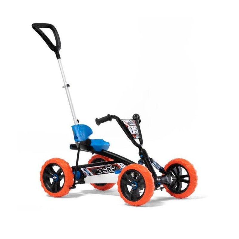 BERG Buzzy Nitro 2 en 1 | Kart Evolutivo con Mango de Empuje