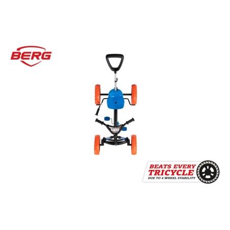 BERG Buzzy Nitro 2 en 1 | Kart Evolutivo con Mango de Empuje