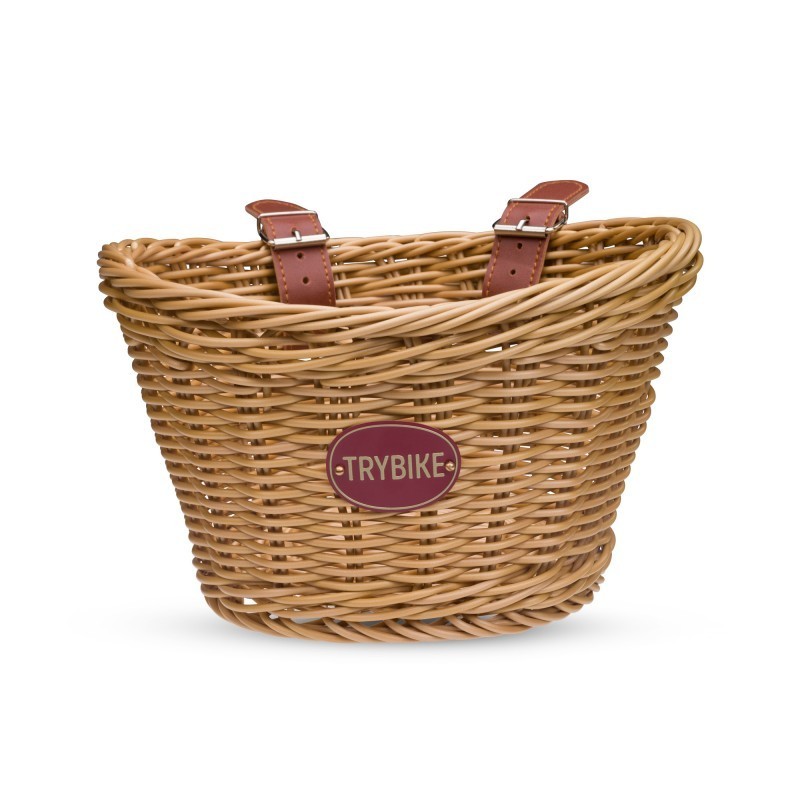 Cesta de Mimbre Trybike – Accesorio para bicicletas sin pedales