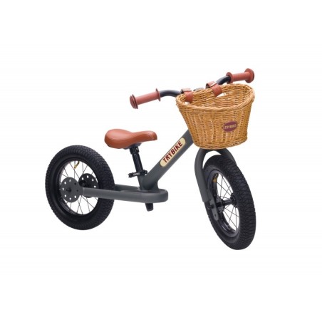 Cesta de Mimbre Trybike – Accesorio para bicicletas sin pedales Cesta de Mimbre Trybike – Accesorio para bicicletas sin pedales