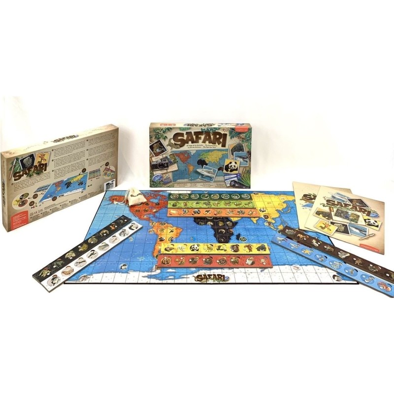 Juego de Mesa Safari – Rescata animales y explora el mundo | PedalinoShop