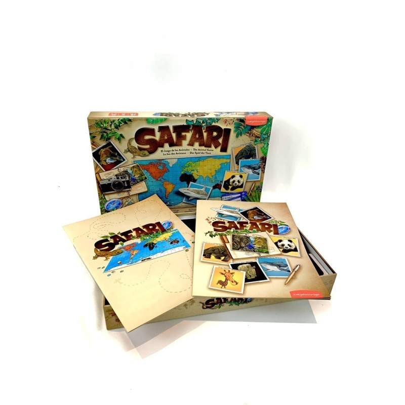 Juego de Mesa Safari – Rescata animales y explora el mundo | PedalinoShop